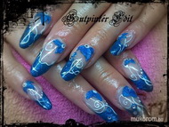 Prcelán díszítés