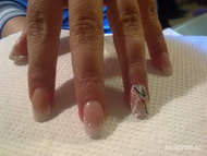 Francia porcelán akrillal