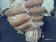 porcelán francia diszitett