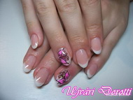 kerekfrancia akrilllal