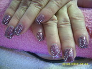 Egyszínű porcelán akrillal