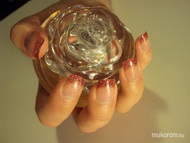 Csillámpor színtelen porcelánnal