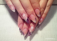 Alkalmi köröm minta 