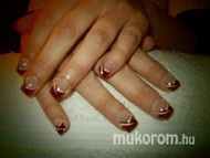 Kombinált porcelán műköröm