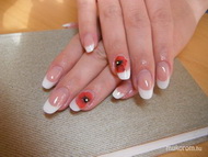 francia bordó virrággal