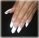 Edge francia és szines minta