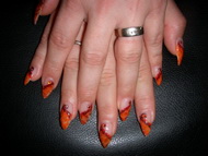 Műkörmös  munkáim.