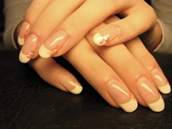 tört kagyló díszítés