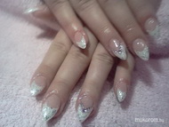 Best Nails - francia strasszal