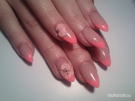 újra műköröm már porci virággal