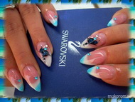 Kék lepkés Ivettnek