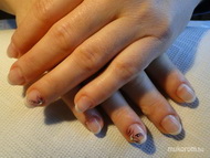 Francia kis virággal