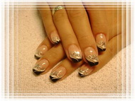 fekete ezüst csillámmal