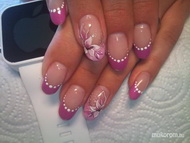 zselés díszítés akvarellel   