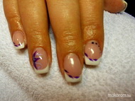 francia lila intával