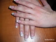 Francia csillámmal  swarovskival