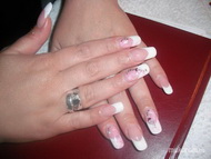 Francia márványozással kövekkel