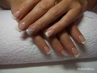 Francia ezüst díszítéssel