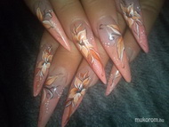 zselés virág akvarellel   imádom