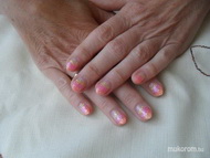 csillámos színátmenettel