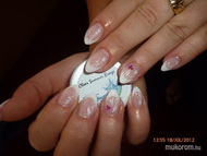 dinnye illatú körömkészítés