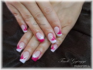 Zselés fehér és élénk lonc