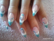 Kék Zselés köröm