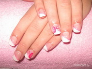 zselé építés akrillal