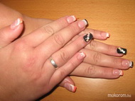 zselé építés virágokkak