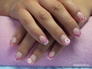 rózsszín csillámos