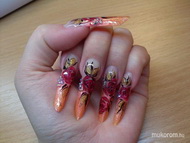 zselés akvarell diszités