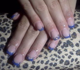 épített kék francia