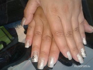 saját köröm   erősítése zselével