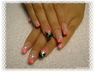 rózsaszín és egy kis fekete