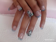 Motikámnak kék 3D kagylós