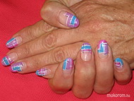 zselé építés zselé díszítéssel