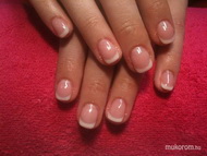 Rágott körömből építés után 