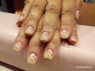 Akril díszítés és csillám