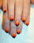 On fire