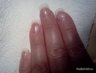 körömágy hosszabbítás zselével