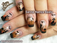 egy kis Halloween chameleon zselével