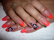 zselés müköröm akril díszités