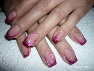 zselés müköröm akril díszités