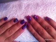 színváltós lilából rózsaszín