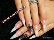 festett csipke mintával