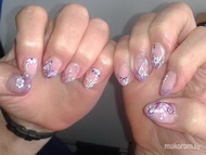 zselé lila mintával