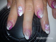 3d porcelánnal díszítve