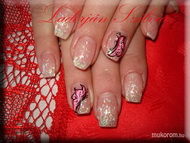 csillámos pillangós