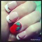 Karácsonyi köröm Áginak