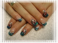 kék egy kis pillangóval